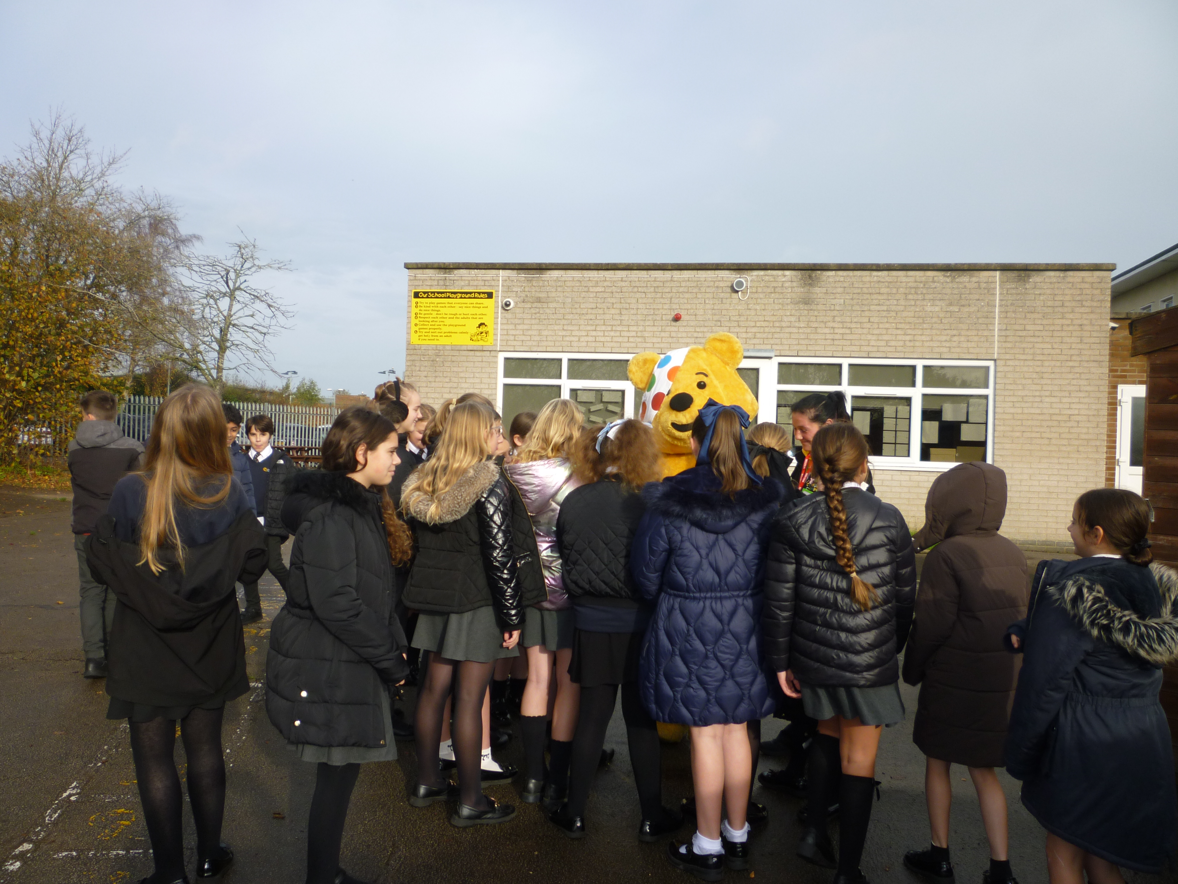 Pudsey Bear visit