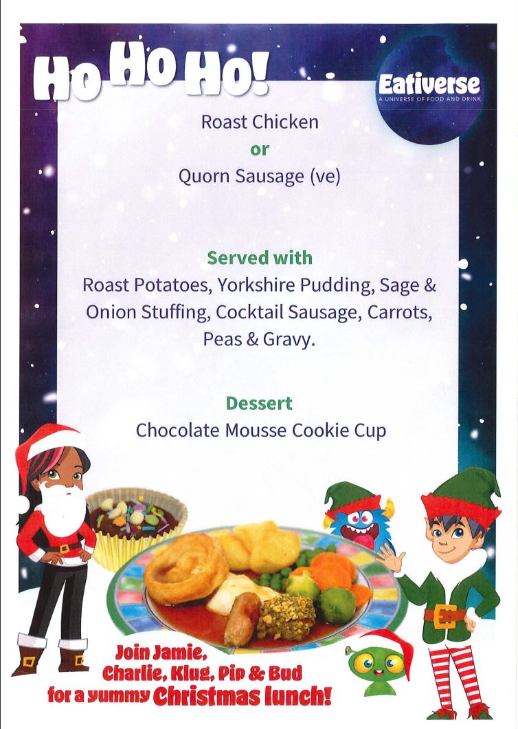 Christmas Dinner Day - Thursday 18th December