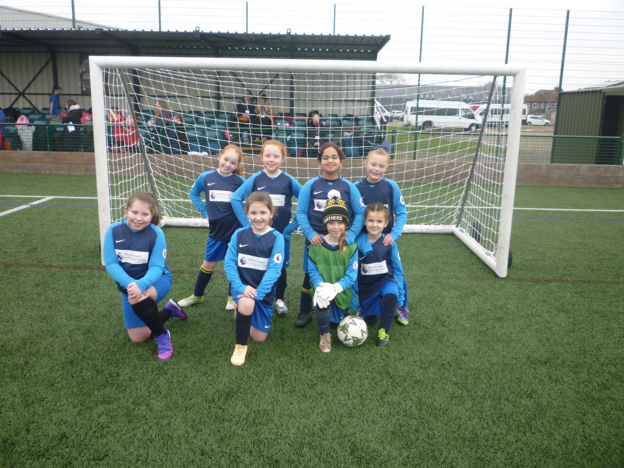 Y3 and Y4 Girls Football at EN