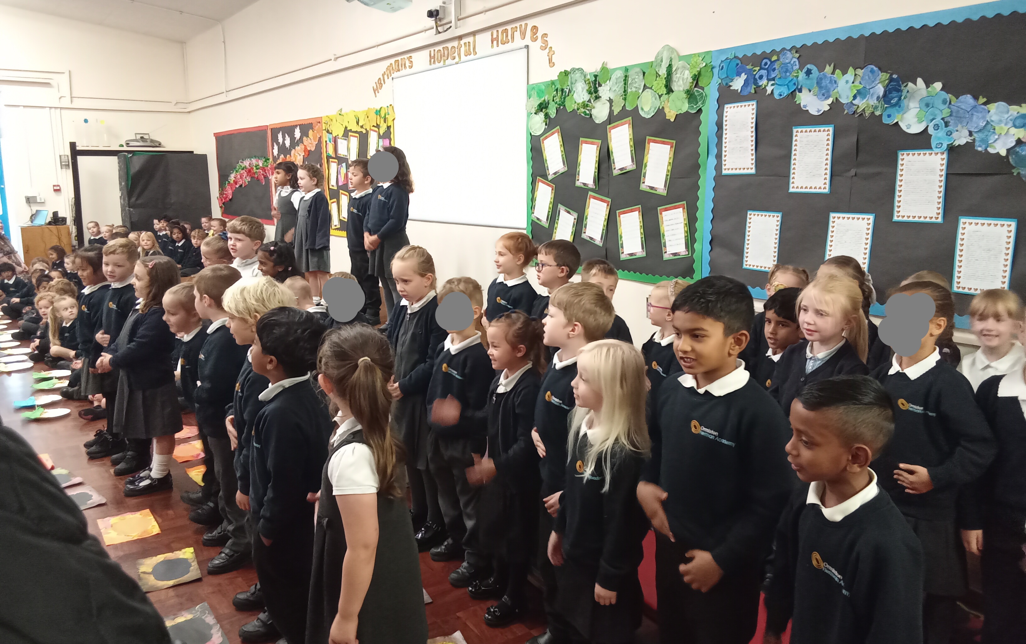 Reception and Y1 Harvest Assembly