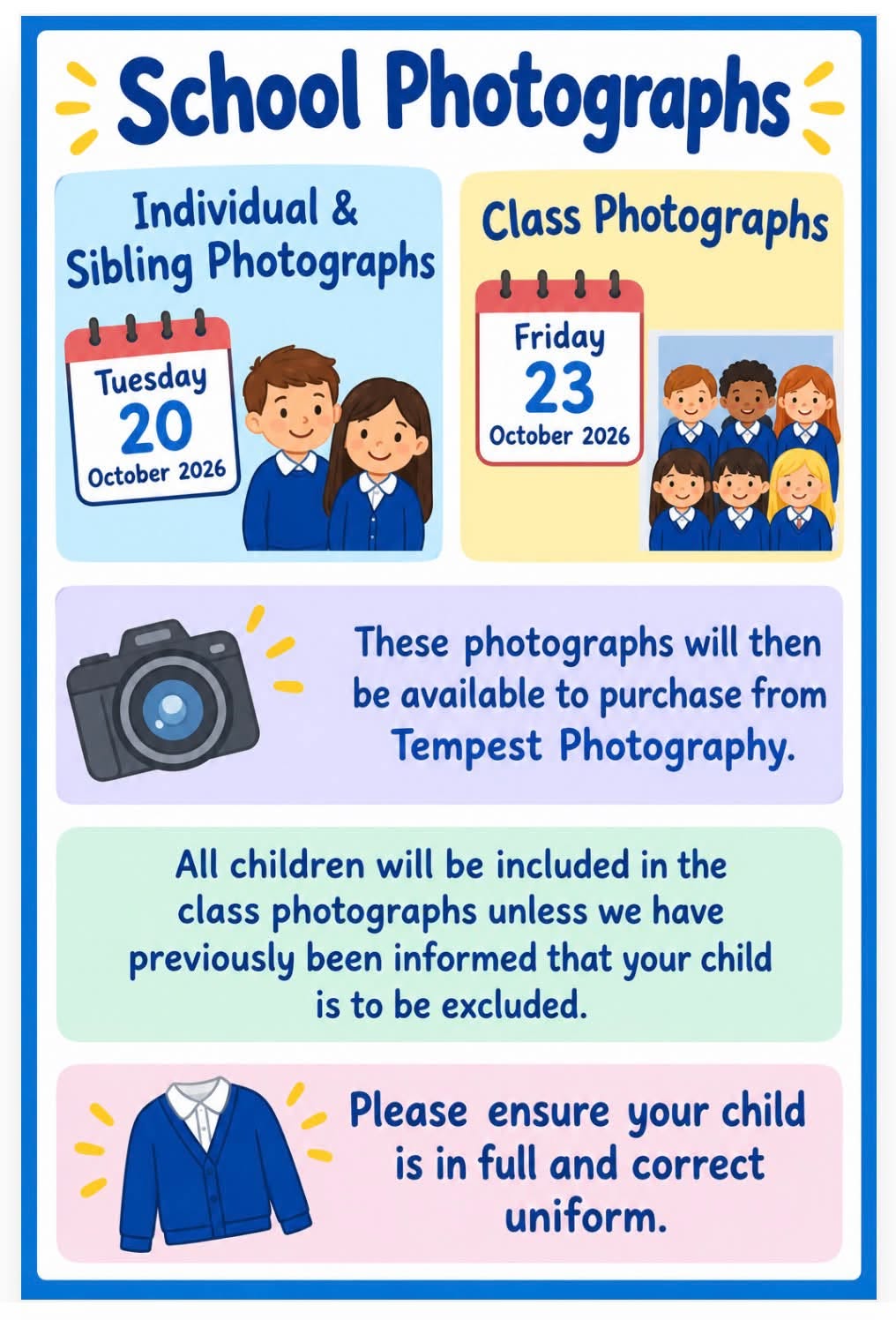 Individual and Class pictures
